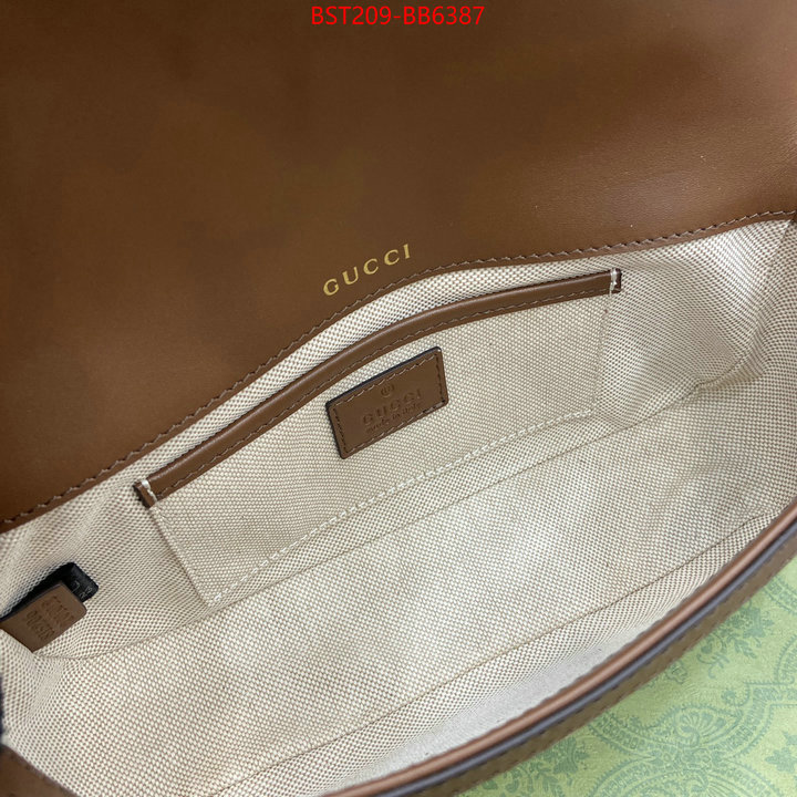 Gucci Bags(TOP)-Horsebit- designer high replica ID: BB6387 $: 209USD,