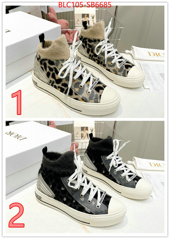 Women Shoes-Dior new designer replica ID: SB6685 $: 105USD