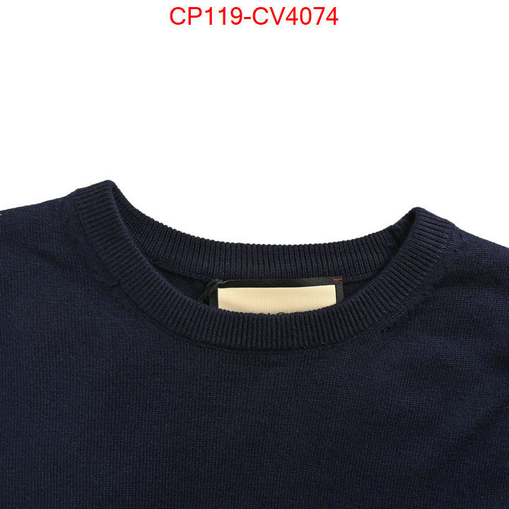 Clothing-Gucci first top ID: CV4074 $: 119USD