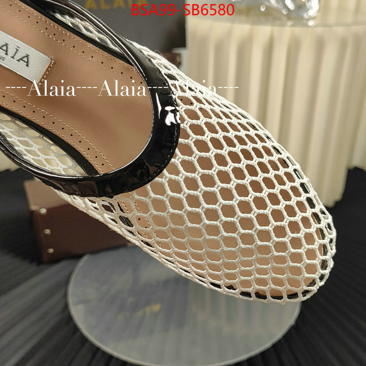 Women Shoes-ALAIA cheap replica ID: SB6580 $: 99USD