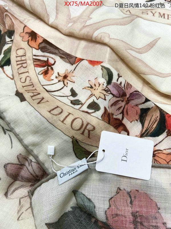 Scarf-Dior top brands like ID: MA2007 $: 75USD