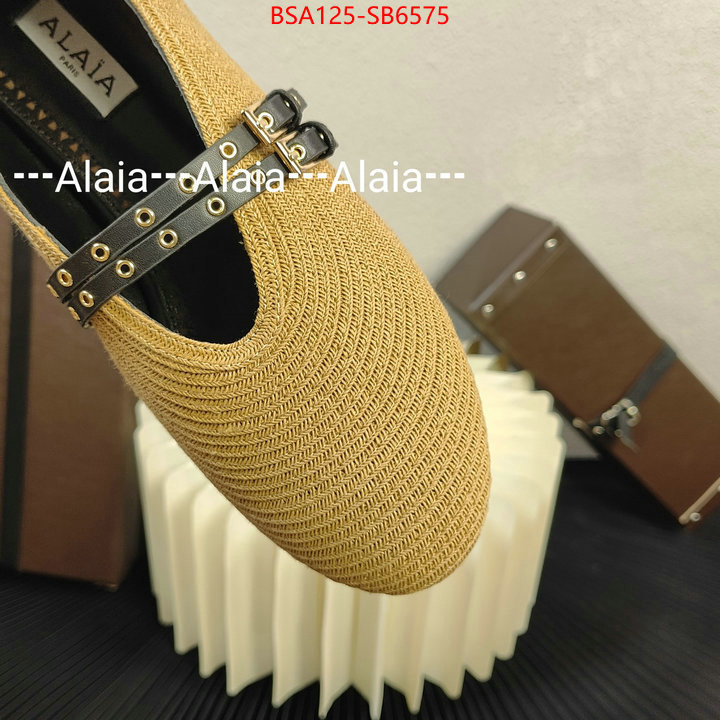 Women Shoes-ALAIA buy cheap ID: SB6575 $: 125USD