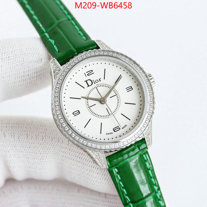 Watch(TOP)-Dior replicas buy special ID: WB6458 $: 209USD