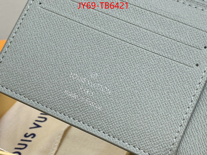 LV Bags(TOP)-Wallet best replica quality ID: TB6421 $: 69USD,