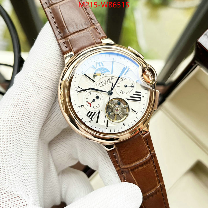 Watch(TOP)-Cartier 2024 luxury replicas ID: WB6515 $: 215USD