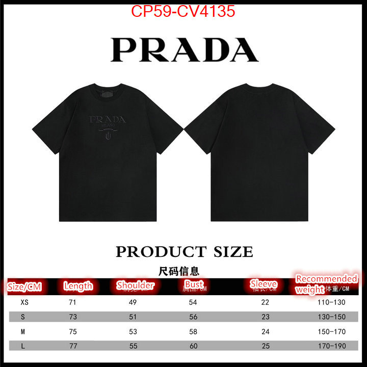 Clothing-Prada are you looking for ID: CV4135 $: 59USD