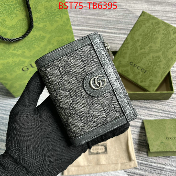 Gucci Bags(TOP)-Wallet- high ID: TB6395 $: 75USD,