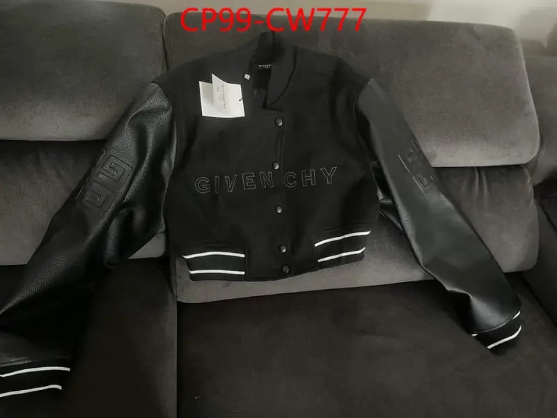 Clothing-Givenchy for sale cheap now ID: CW777 $: 99USD