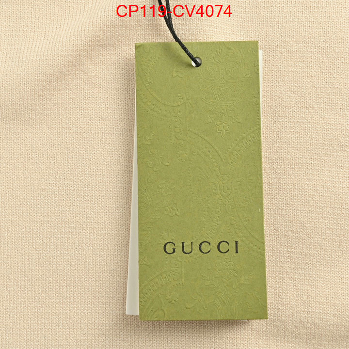 Clothing-Gucci first top ID: CV4074 $: 119USD