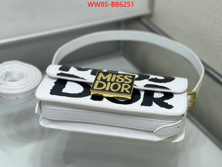 Dior Bags(4A)-Crossbody- buy cheap replica ID: BB6251 $: 85USD,