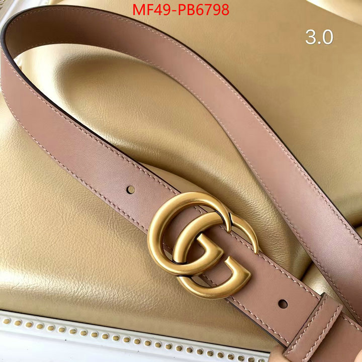 Belts-Gucci the best ID: PB6798 $: 49USD