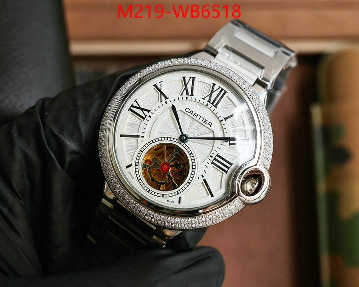 Watch(TOP)-Cartier 1:1 ID: WB6518 $: 219USD