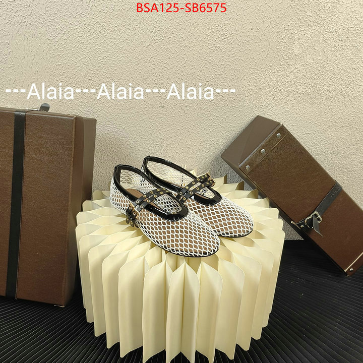 Women Shoes-ALAIA buy cheap ID: SB6575 $: 125USD