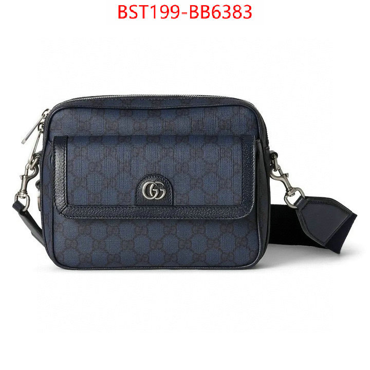 Gucci Bags(TOP)-Crossbody- the quality replica ID: BB6383 $: 199USD,