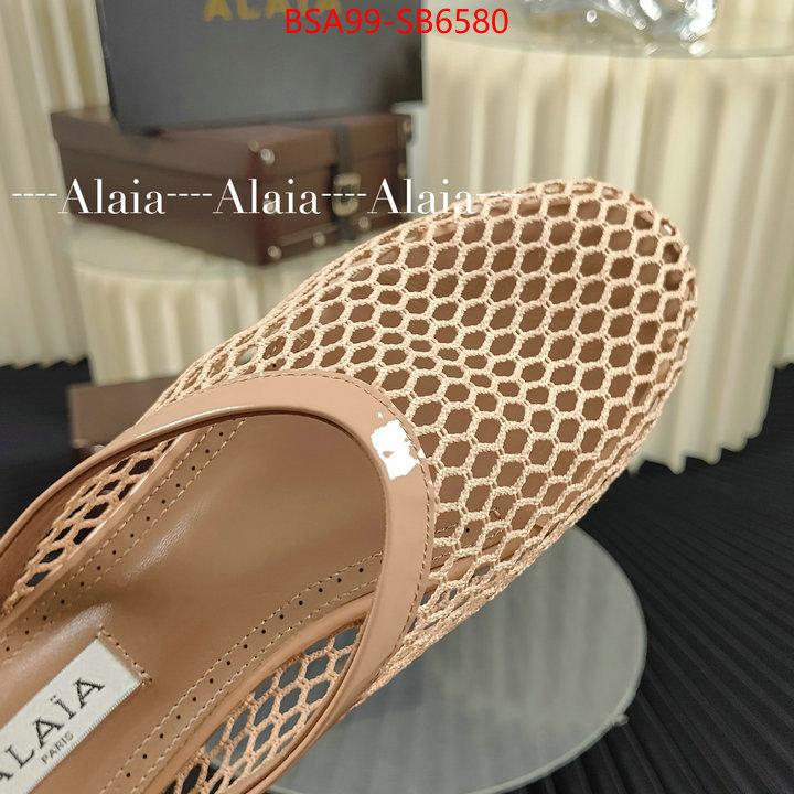 Women Shoes-ALAIA cheap replica ID: SB6580 $: 99USD