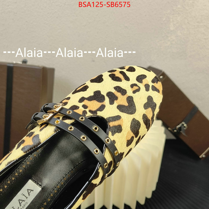 Women Shoes-ALAIA buy cheap ID: SB6575 $: 125USD