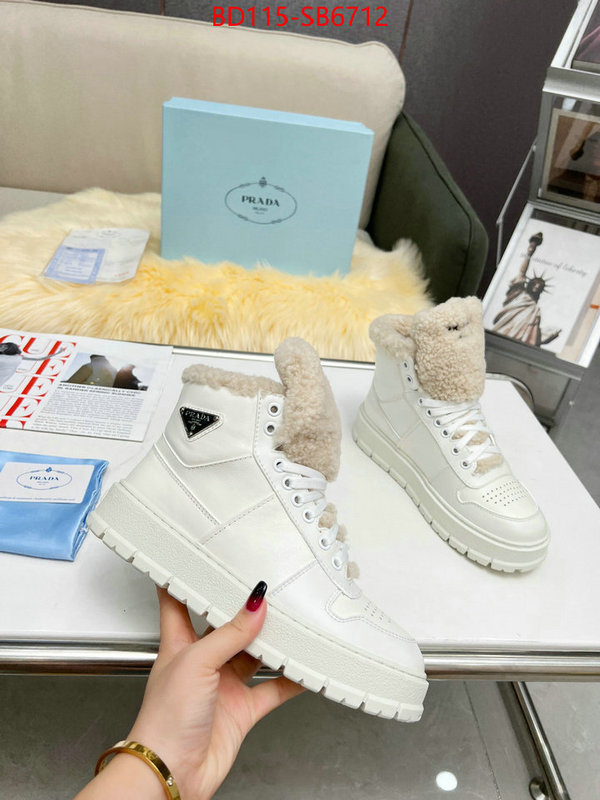 Women Shoes-Prada can you buy replica ID: SB6712 $: 115USD