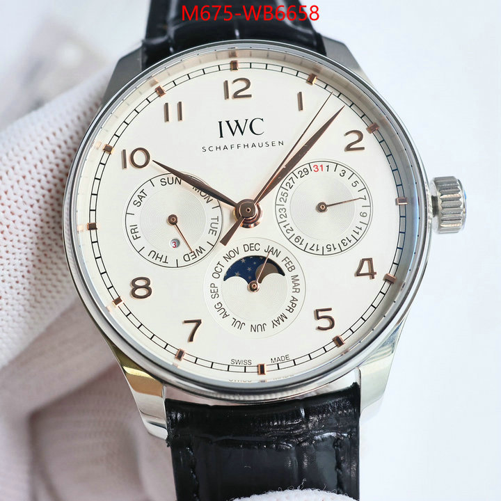 Watch(TOP)-IWC shop ID: WB6658 $: 675USD