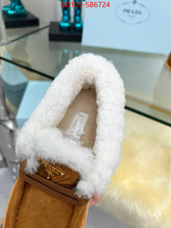 Women Shoes-Prada where quality designer replica ID: SB6724 $: 109USD