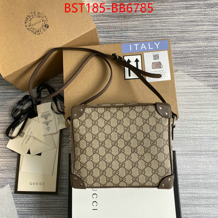 Gucci Bags(TOP)-Crossbody- what best replica sellers ID: BB6785 $: 185USD,