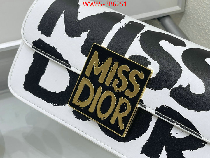 Dior Bags(4A)-Crossbody- buy cheap replica ID: BB6251 $: 85USD,