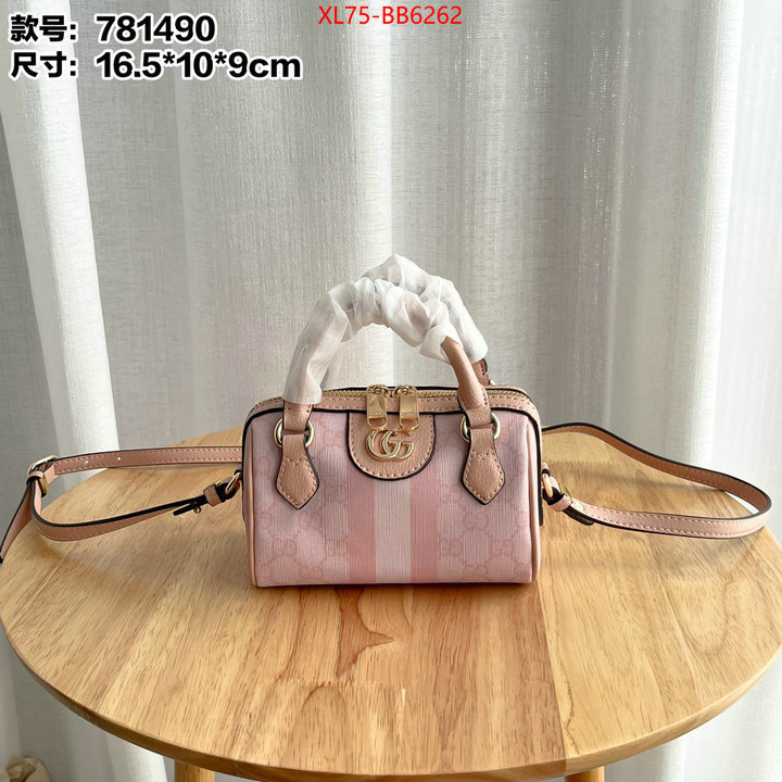 Gucci Bags(4A)-Crossbody- luxury fashion replica designers ID: BB6262 $: 75USD,