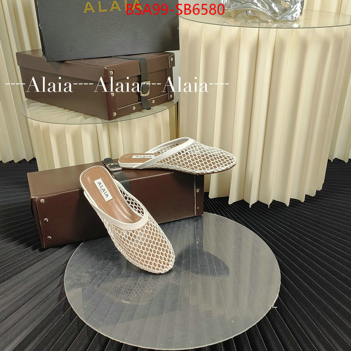 Women Shoes-ALAIA cheap replica ID: SB6580 $: 99USD