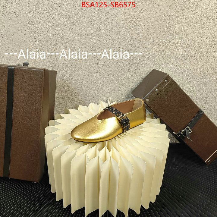 Women Shoes-ALAIA buy cheap ID: SB6575 $: 125USD