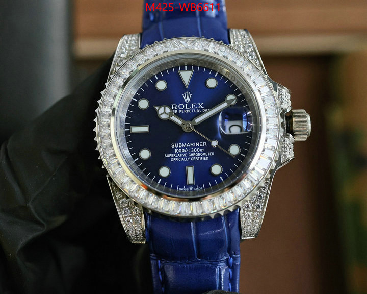 Watch(TOP)-Rolex designer 7 star replica ID: WB6611 $: 425USD