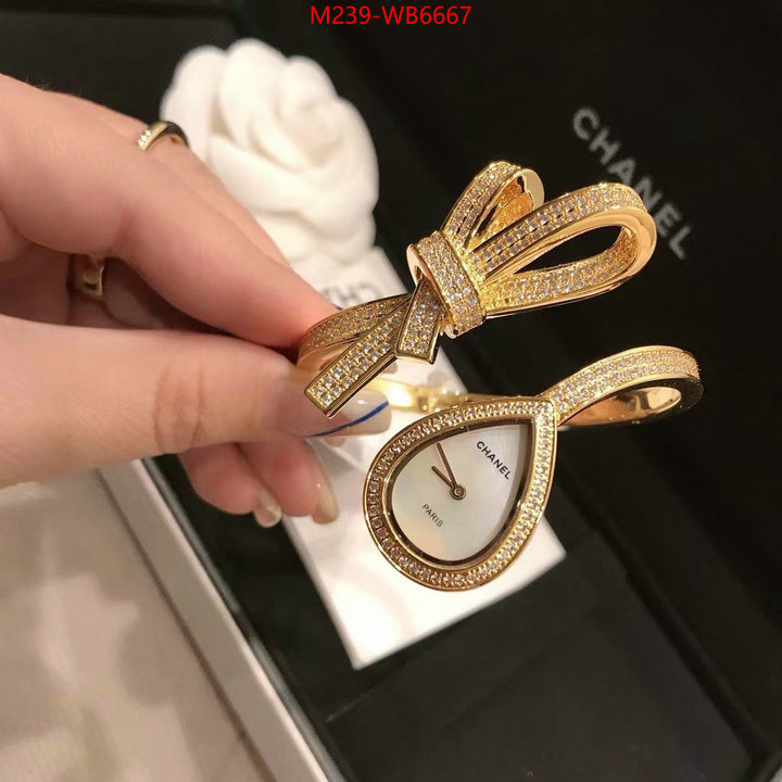 Watch(TOP)-Chanel best luxury replica ID: WB6667 $: 239USD