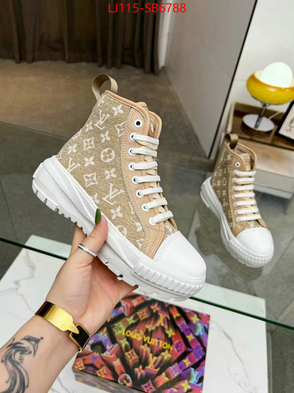 Women Shoes-LV top ID: SB6788 $: 115USD