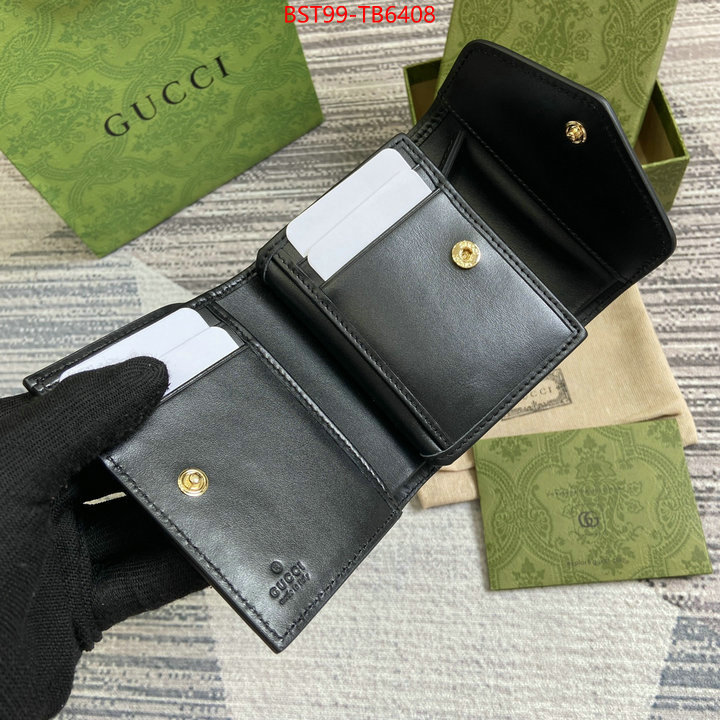 Gucci Bags(TOP)-Wallet- outlet sale store ID: TB6408 $: 99USD,