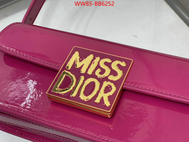 Dior Bags(4A)-Crossbody- designer wholesale replica ID: BB6252 $: 85USD,