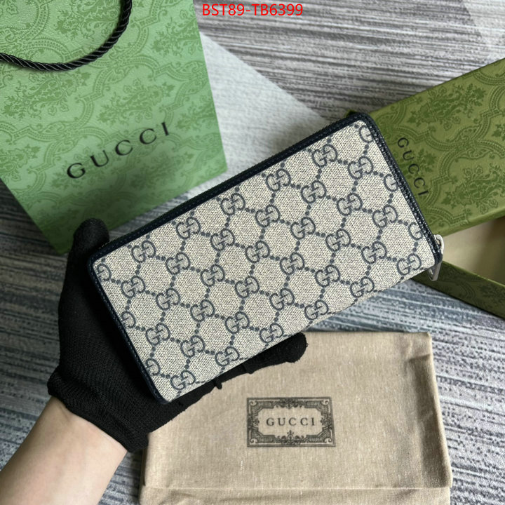 Gucci Bags(TOP)-Wallet- high quality online ID: TB6399 $: 89USD,