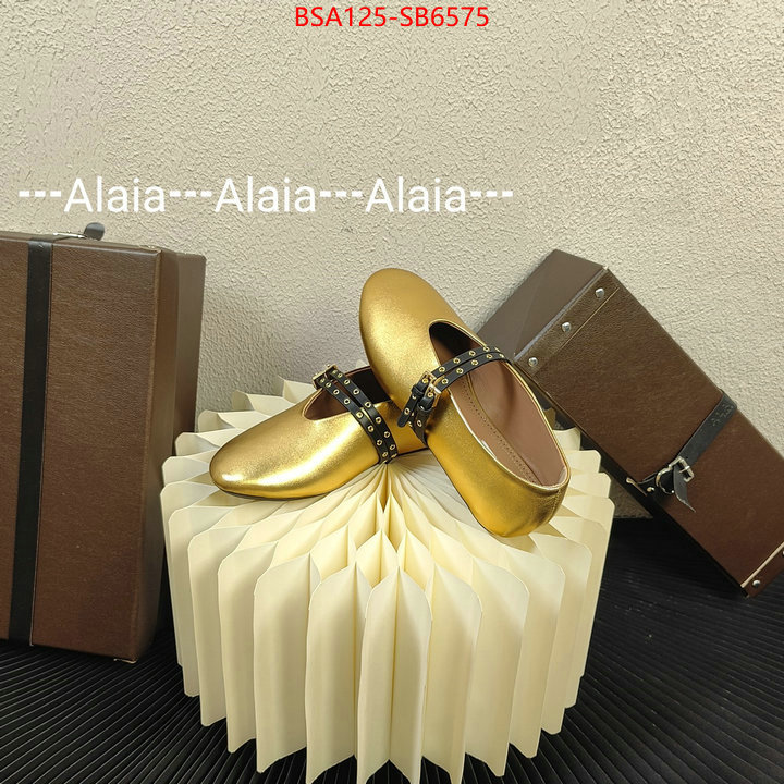 Women Shoes-ALAIA buy cheap ID: SB6575 $: 125USD