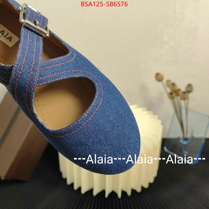 Women Shoes-ALAIA wholesale 2024 replica ID: SB6576 $: 125USD