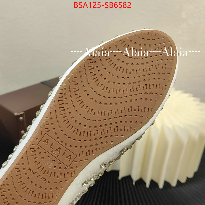 Women Shoes-ALAIA the highest quality fake ID: SB6582 $: 125USD