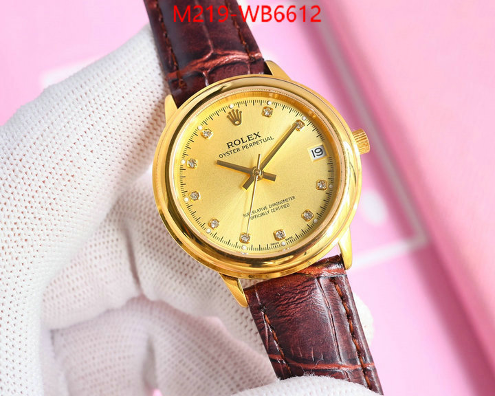 Watch(TOP)-Rolex high quality replica ID: WB6612 $: 219USD