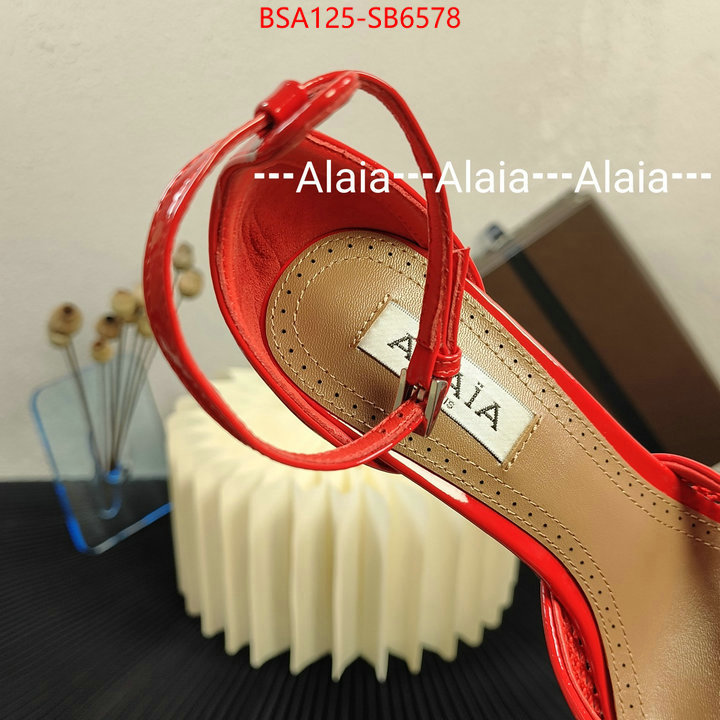 Women Shoes-ALAIA top 1:1 replica ID: SB6578 $: 125USD