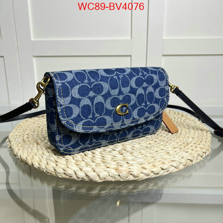 Coach Bags(4A)-Crossbody- buy 1:1 ID: BV4076 $: 89USD,