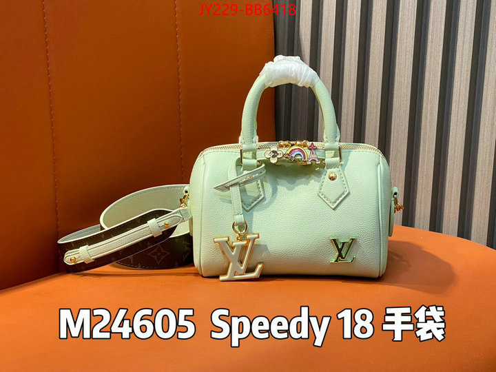 LV Bags(TOP)-Speedy- where to buy the best replica ID: BB6418 $: 229USD,