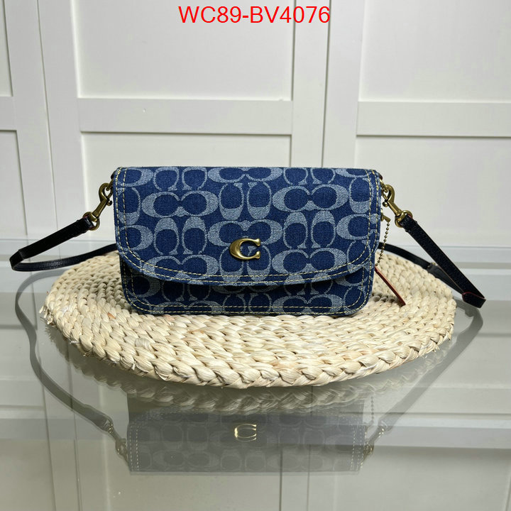 Coach Bags(4A)-Crossbody- buy 1:1 ID: BV4076 $: 89USD,