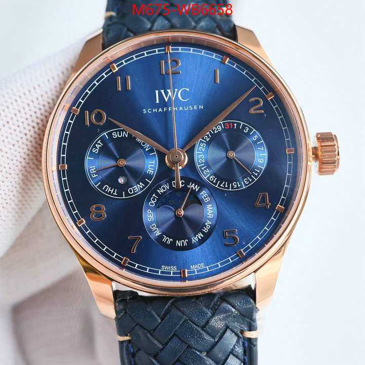 Watch(TOP)-IWC shop ID: WB6658 $: 675USD