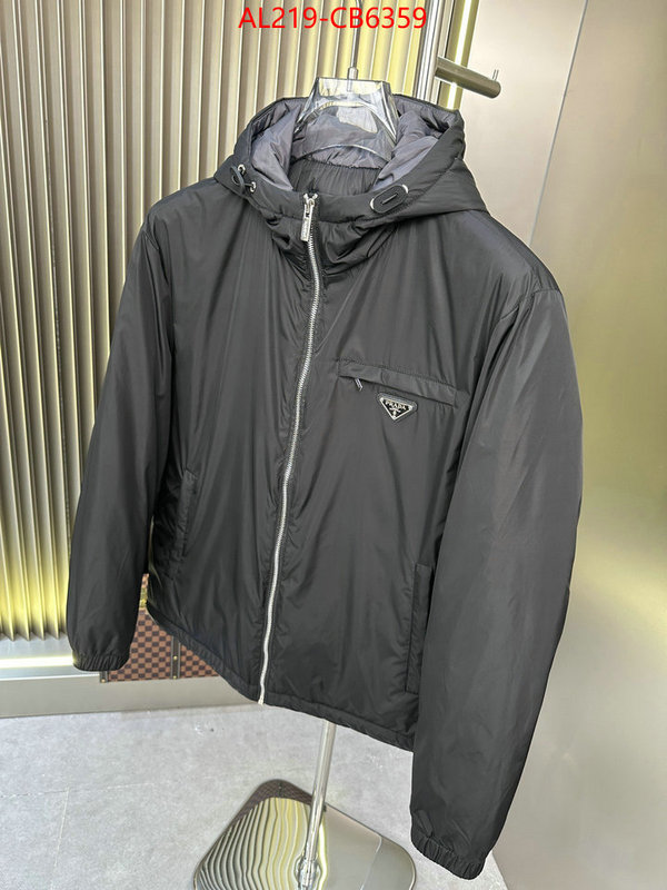 Down jacketMen-Prada buy high-quality fake ID: CB6359 $: 219USD