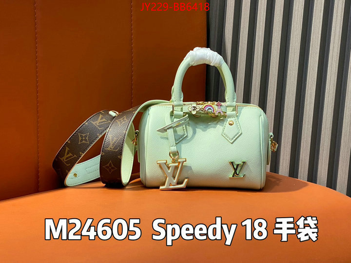 LV Bags(TOP)-Speedy- where to buy the best replica ID: BB6418 $: 229USD,