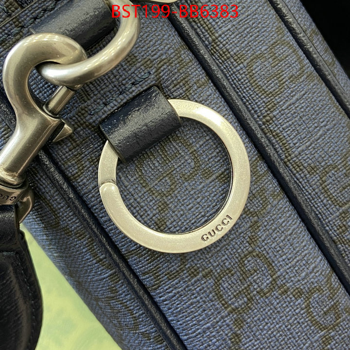 Gucci Bags(TOP)-Crossbody- the quality replica ID: BB6383 $: 199USD,