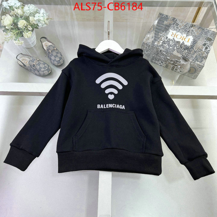 Kids clothing-Balenciaga top perfect fake ID: CB6184 $: 75USD