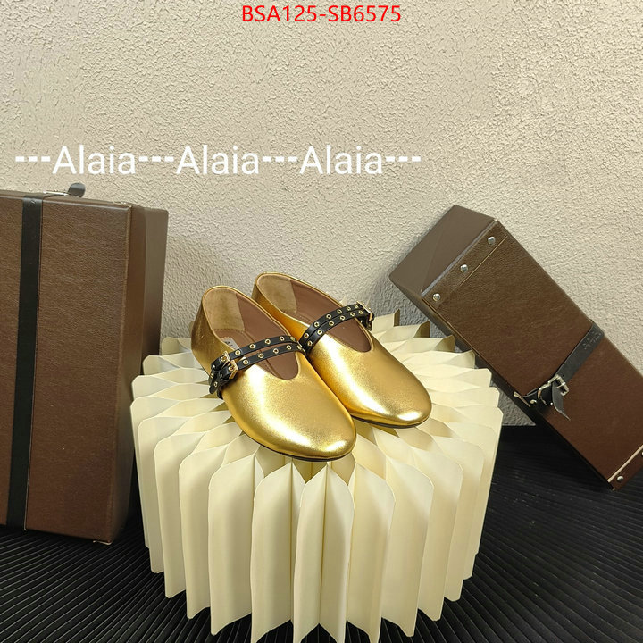 Women Shoes-ALAIA buy cheap ID: SB6575 $: 125USD