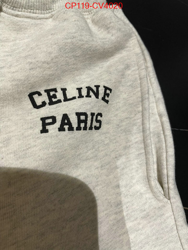 Clothing-Celine how to find designer replica ID: CV4020