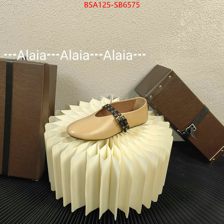 Women Shoes-ALAIA buy cheap ID: SB6575 $: 125USD